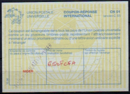 NIGER  La30C  650 FCFA  International Reply Coupon Reponse Antwortschein IRC IAS Cupon Respuesta  O NIAMEY PHILATELIE NI - Niger (1960-...)