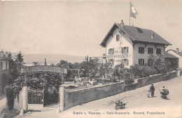 SUISSE -  Capite S. Vésenaz - Café Brasserie - Bovard, Propriétaire -1913 - Altri & Non Classificati