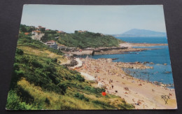 Guethary (B.P.) - La Plage.  Au Fond Les Montagnes D'Espagne - Editions REX, Pau - Bayonne