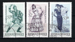 ÖSTERREICH Komplettsatz ANK-Nr. 1361 - 1363 Berühmte Operetten Gestempelt (2) - Siehe Bild - Used Stamps