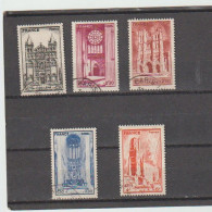 1944 N°663 à 667 Pour L'Entraide Française Oblitérés (lot 15) - Oblitérés