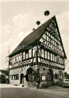 73098633 Birkenau Odenwald Rathaus Fachwerk Birkenau Odenwald - Andere & Zonder Classificatie