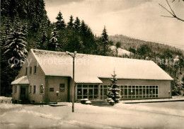 73098628 Biberau Kulturhaus Robert Stamm Winterlandschaft Biberau - Sonstige & Ohne Zuordnung