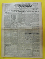 Journal L'Ouest France Du 8 Mars 1945. Guerre De Gaulle Berlin Russes Patton Coblence FFI Tanguy-Prigent Angers Saumur - Sonstige & Ohne Zuordnung