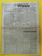 Journal L'Ouest France Du 8 Mars 1945. Guerre De Gaulle Berlin Russes Patton Coblence FFI Tanguy-Prigent Angers Saumur - Altri & Non Classificati