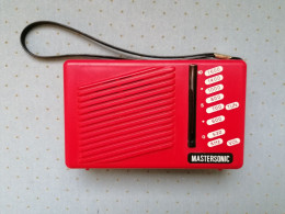 RADIO TRANSISTOR VINTAGE MASTERTRONIC PL-222 1980 FUNZIONANTE - Empfänger