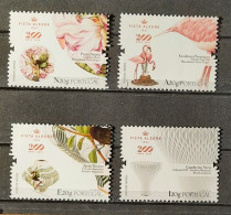 2024 - Portugal - MNH - 200 Years Of "Vista Alegre" Porcelaine Factory - 4 Stamps + Block Of 1 Stamp - Neufs