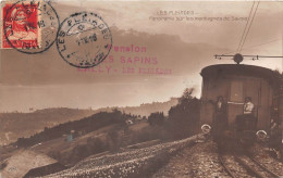 SUISSE - LES PLEIADES - Panorama Sur Les Montagnes De Savoie - Train - 1918 - Other & Unclassified