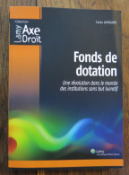 Fonds De Dotation, Une Révolution Dans Le Monde Des Institutions Sans But Lucratif De Colas Amblard. Lamy. 2010 - Derecho