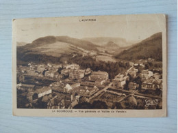 CPA 63 Puy De Dôme La Bourboule: Vue Générale Et Vallée De Vendeix (circulé) - La Bourboule