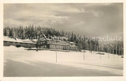 73098339 Krkonose Davidova Bouda Winter Krkonose - Pologne