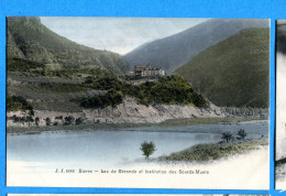 VIX106, Sierre, Lac De Géronde, Institution Des Sourds-Muets, 5382, Précurseur, Non Circulée - Sierre