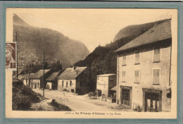 CPA - (38) Le FRENEY-d'OISANS - Aspect Du Poste De Transformation électrique, De La POSTE Et Du Café Du Centre - 1939 - Autres & Non Classés