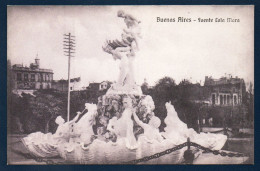 Argentine.  Buenos Aires. Fuente Lola Mora, Parque Colon. Fontaine Des Néréides. (1903-D.C.M. Vega De Hernandez) - Argentine