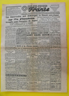 Journal L'Ouest France Du 20 Février 1945. Guerre De Gaulle Japon Iwoshima Goch Yalta Japon Tokio Bombardé - Altri & Non Classificati