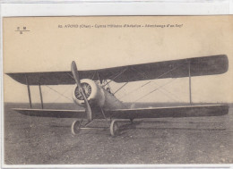 Avord (Cher) - Centre Militaire D'Aviation - Atterrissage D'un Sop' - ....-1914: Vorläufer