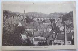 LUXEMBOURG. - Grund - CPA 1922 - Luxemburgo - Ciudad