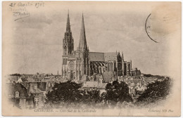 28 CHARTRES - Côté Sud De La Cathédrale - Circulée 1903 - Chartres