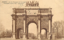 CPA France Paris Arc De Triomphe Du Carrousel - Triumphbogen