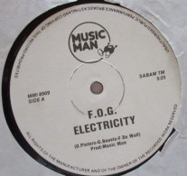 F.O.G. (Frank De Wulf, Gaetan Bouvie, Olivier Pieters) - Electricity - Maxi - 45 Rpm - Maxi-Single