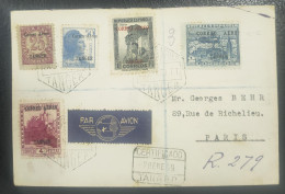 1939.- TANGER A PARIS (FRANCIA). - Maroc Espagnol