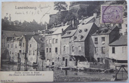 Luxembourg.  Vieilles Maisons Au Grund - CPA 1908 - Luxemburg - Stad