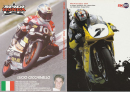 Tematica  Motociclismo - Pierfrancesco Chili - Lucio Cecchinello - - Motorradsport