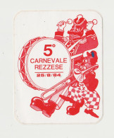 Carnevale Rezzese 1984  11 X 14 Cm   ADESIVO STICKER  NEW ORIGINAL - Pegatinas