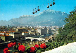 38 - Grenoble - Téléphérique De La Bastille, L'Isère Et Le Moucherotte - Grenoble