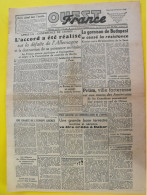 Journal L'Ouest France Du 14 Février 1945. Guerre De Gaulle Yalta Budapest Püm Dakar Angers Cholet - Other & Unclassified