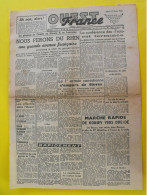 Journal L'Ouest France Du 13 Février 1945. Guerre De Gaulle Yalta Rhin Clèves épuration Angers Cholet - Otros & Sin Clasificación