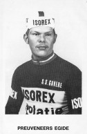 Velo - Cyclisme - Coureur Cycliste Belge  Egide Preuveneers - Team Isorex - 1981  - Ohne Zuordnung