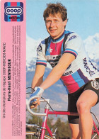 Velo - Cyclisme - Coureur  Cycliste Pierre Henri Mentheour - Team COOP MERCIER  - 1983 - Wielrennen