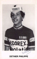 Velo - Cyclisme - Coureur Cycliste Belge Philippe Dethier - Team Isorex - 1981 - Autographe - Zonder Classificatie