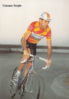 Velo - Cyclisme - Coureur  Cycliste Italien Sergio Carcano - Team G.S Ceramiche Ariostea - Cyclisme