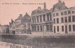 DENDERMONDE - TERMONDE - Les Ruines De Termonde - Banque Centrale De La Dendre  - Dendermonde