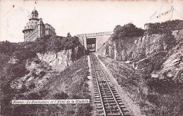 NAMUR - Le Funiculaire Et L'hotel De La Citadelle - 1910 - Namen