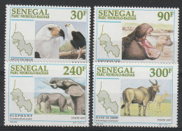 Senegal  1997  Niokolo - Badiar Park,Animals,Birds  Set  MNH - Other & Unclassified