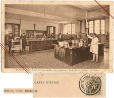 Braine-le-Comte La Cuisine Ecole Normale Agréée Pour Instituteurs, Ecole Moyenne Libre 1932, TB-CPA Vintage - Braine-le-Comte