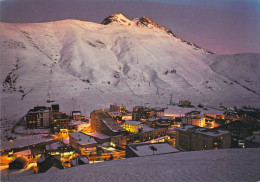 38 - Les Deux Alpes - Vue Générale De Nuit Et Massif Du Diable - Altri & Non Classificati