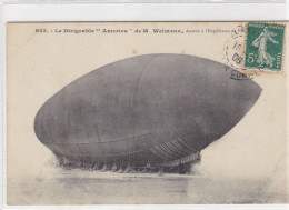 Le  Dirigeable "América" De M. Welmann, Destiné à L'expédition.............. - Airships