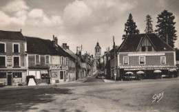 61 BELLEME HOTEL DE LA BOULE D OR ET RUE D ALENCON CPSM - Autres & Non Classés