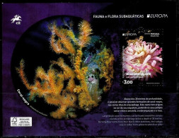 PORTUGAL (Madeira) - EUROPA - Underwater Fauna And Flora - Date Of Issue: 2024-05-06 (Souvenir Sheet) - 2024