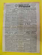 Journal L'Ouest France Du 8 Février 1945 Guerre De Gaulle Rhin De Tassigny Occupation Du Reich Dittmar Camps Prisonniers - Altri & Non Classificati