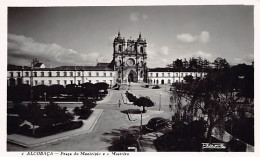 Portugal - ALCOBAÇA - Praça Do Municipio E O Mosteiro - Ed. Loty 2 - Altri & Non Classificati