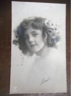 CARTE POSTALE ANCIENNE Jolie Fillette Grete Reinwald - Portraits