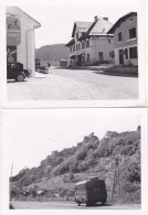 39 LA CURE FRONTIERE FRANCO SUISSE 2 PHOTOS 12 X 10 CM - Other & Unclassified