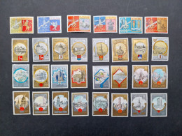 Russie Timbre Lot De 30 Ceinture D'or - Golden Rings Complet Set 30 Stamps Olympiade 80 Jeux Olympiques Neuf ** - Ungebraucht