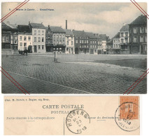 Braine-le-Comte Grand'Place 1913, TTB-CPA Vintage - Braine-le-Comte