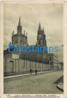 228500 ARGENTINA CORDOBA CHURCH IGLESIA ADORATRICES SPOTTED POSTAL POSTCARD - Argentine